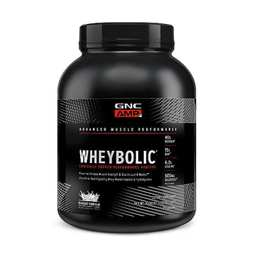 GNC AMP Wheybolic Protein Powder | Targeted Muscle Building and Workout Support GNCUS supplements