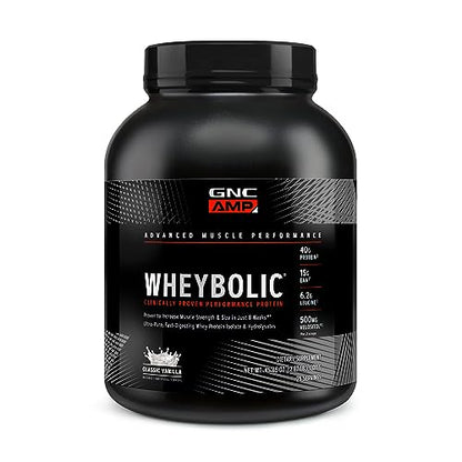 GNC AMP Wheybolic Protein Powder | Targeted Muscle Building and Workout Support GNCUS supplements