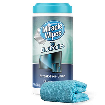 MiracleWipes for Electronics Cleaning - Screen Wipes Designed for TV, Phones, Monitors Miracle BrandsUS supplements