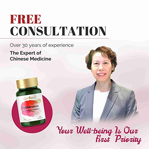 GinSen MyUterus Care for Women’s Warm Uterus, Pregnancy & Menstrual Wellness GinSenUS supplements