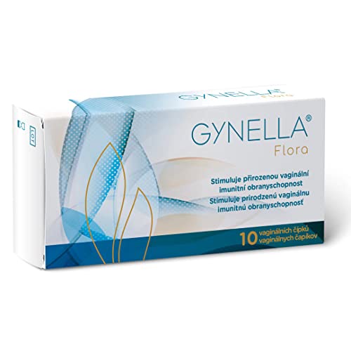Pharma Brand GYNELLA Flora Vaginal Suppositories 10 Pieces - restores Damaged Vaginal microflora Due to Infection Pharma BrandAu supplements