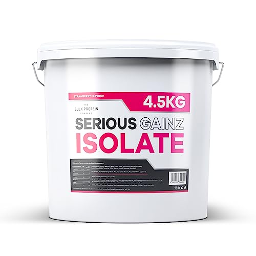 The Bulk Protein Company, Serious Gainz Isolate – 4.5kg – Whey Protein Powder The Bulk Protein CompanyAu supplements