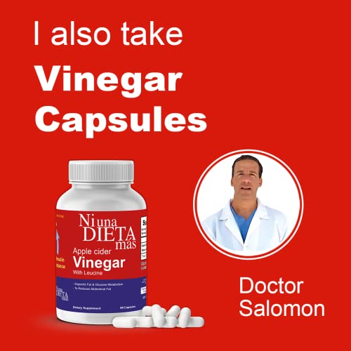Ni una dieta más Reduce Abdominal Fat - Vinegar Capsules - Best for Weight Loss Ni una dieta másUS supplements