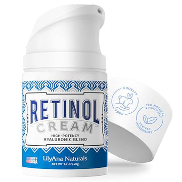 LilyAna Naturals Retinol Cream - Made in USA, Anti Aging Moisturizer for Face and Neck LilyAna NaturalsAu supplements