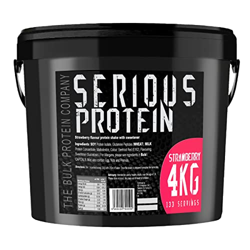 The Bulk Protein Company – SERIOUS PROTEIN – Whey Protein Powder – 4kg – Low Carb The Bulk Protein CompanyAu supplements