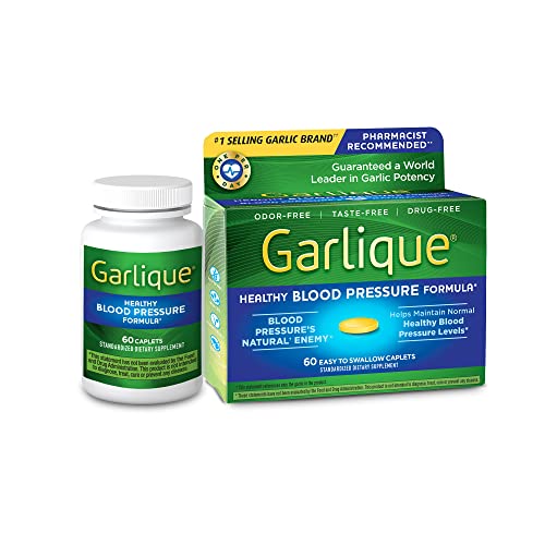 Garlique Garlic Extract Supplement, Healthy Blood Pressure Formula, Odorless & Vegan GarliqueAu supplements