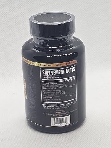 1080p Thermogenic Energy Burn | #1 Rated Energy & Pre Workout for Men & Women EPN SupplementsUS supplements