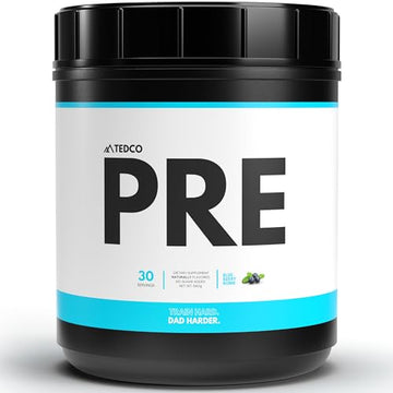 TEDCo Pre Workout Powder - All Natural Preworkout for Men, Zero Artificial Sweeteners TEDCoAu supplements