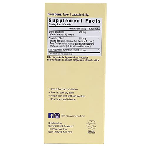 her own PMS, Supports PMS Symptoms, Promotes Positive Mood, Natural Hormone Balance her ownAu supplements