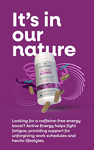 Vegetology Energy Supplements – Iron, Vitamin C & B2, B12, Folate & More – Vitamin Supple VEGETOLOGYUS supplements