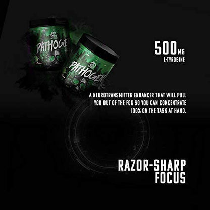 Pathogen Pre Workout - Energy Boosting Preworkout Powder, Energy Inducing Stimulants OutbreakUS supplements