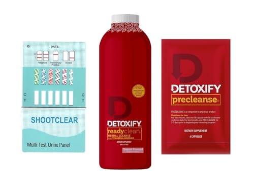 Shootclhear - Detoxify readyclean Detox Drink, Herbal Precleanse Pills, 6 Panel Test, Detox ShootclhearAu supplements
