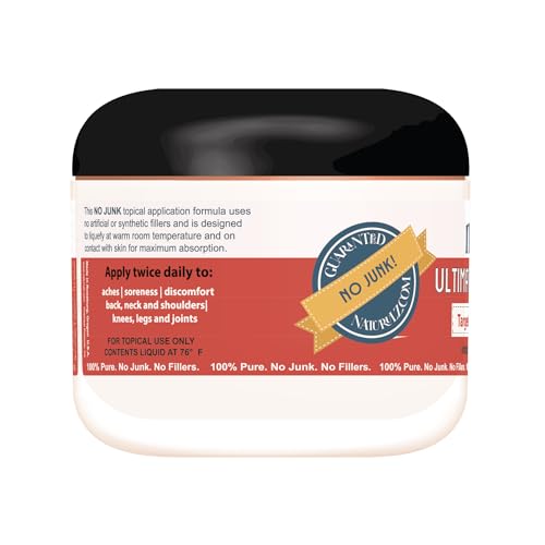 Naturulz Ultimate Healing Cream 4 Ounce Fast-Acting Topical for Backs, Knees, Shoulders, Muscles NaturulzAu supplements
