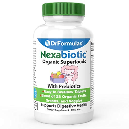 DrFormulas Organic Prebiotic Fiber for Constipation Relief & Weight Loss | Nexabiotic Super DrFormulasAu supplements