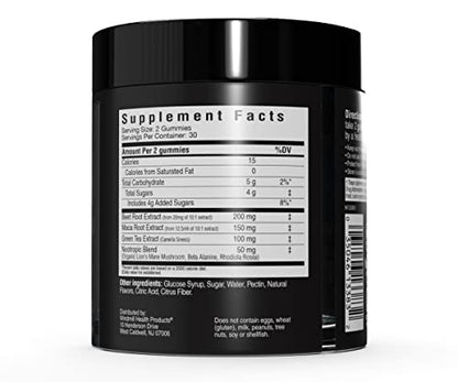 Cybergenics Pre Workout Gummies, Supports Energy Levels, Boosts Performance CybergenicsUS supplements