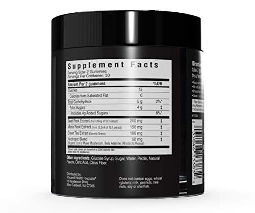 Cybergenics Pre Workout Gummies, Supports Energy Levels, Boosts Performance CybergenicsAu supplements
