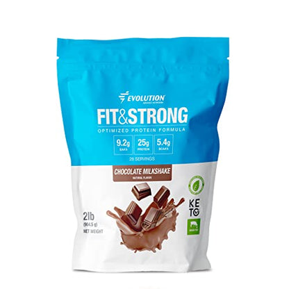Evolution Advance Nutrition Fit & Strong - Pure Whey Protein Powder with BCAA, 100% Grass-Fed Evolution Advance Sport NutritionUS supplements