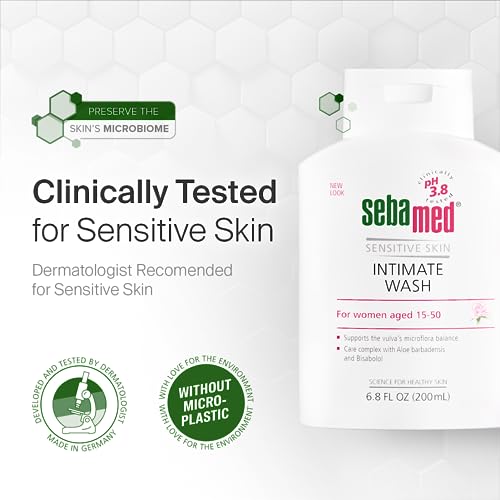 SEBAMED Feminine Intimate Wash pH 3.8 for Microflora Balance with Aloe Vera Mild Organic Based Daily SEBAMEDAu supplements