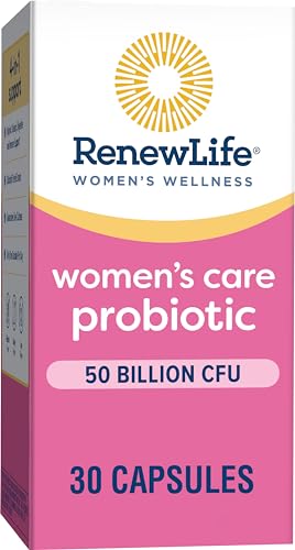 Renew Life Women's Probiotic Capsules, 50 Billion CFU Guaranteed, Supports Vaginal, Urinary Renew LifeAu supplements