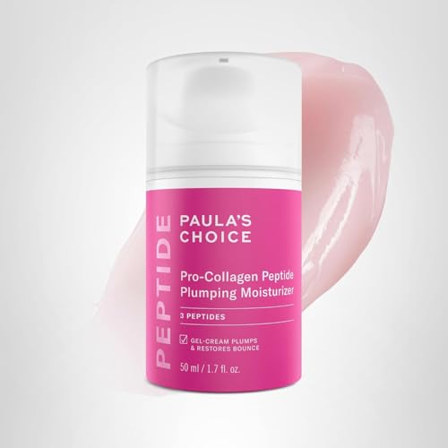 Paula's Choice Pro-Collagen Peptide Plumping Face Moisturizer, Daily Gel Face Cream for Deep Lightweight Hydration, Wrinkles & Loss of Firmness, Fragrance-Free, 1.7 Fl Oz Paula's ChoiceAu supplements