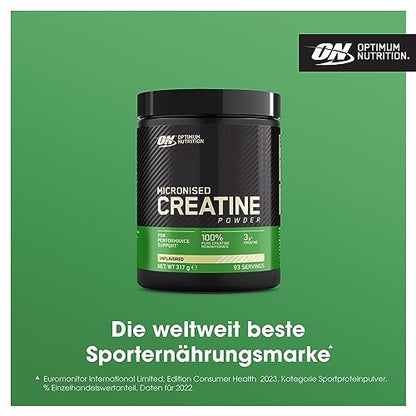 Optimum Nutrition Micronised Creatine Powder, 100% Pure Creatine Monohydrate Powder Optimum NutritionUS supplements