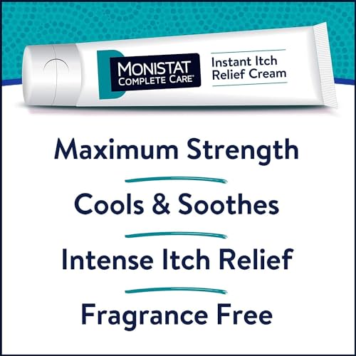 Monistat Care Maximum Strength Instant Itch Relief Cream, 1 Ounce each (Value Pack of 5) My StoreAu supplements
