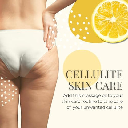 Essentially KateS Anti Cellulite Massage Oil 8 Fl Oz - Helps Break Down Fat Cells in Hip Essentially KateSUS supplements