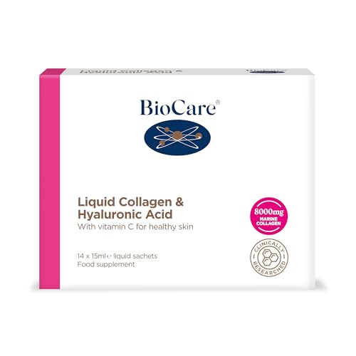 BioCare - Liquid Collagen & Hyaluronic Acid - 14 x 15 ml sachets BIOCAREAu supplements
