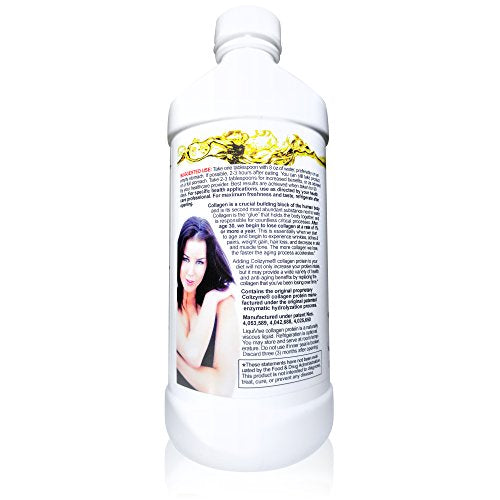 LiquiVive Liquid Collagen Protein Peptides Concentrate | Pure Hydrolyzed Super Multi Collagen Life MiracleUS supplements