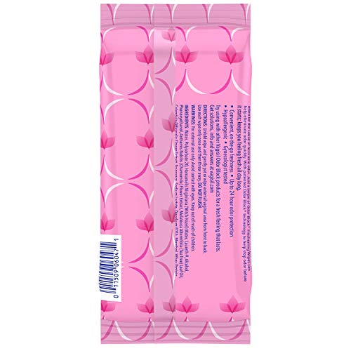 Vagisil Odor Block Daily Freshening Wipes for Feminine Hygiene in Resealable Pouch VagisilAu supplements