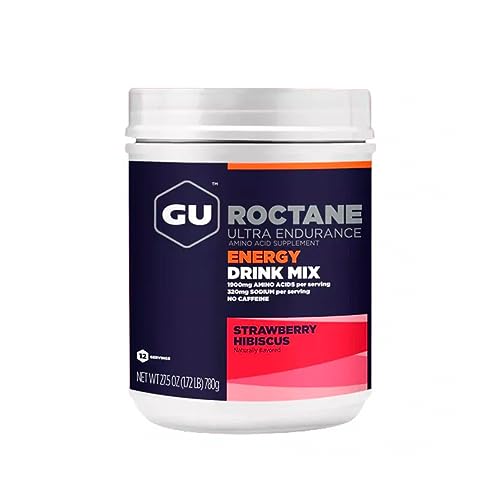 Gu Energy Roctane Ultra Endurance Energy Drink Mix, Strawberry Hibiscus GU EnergyUS supplements