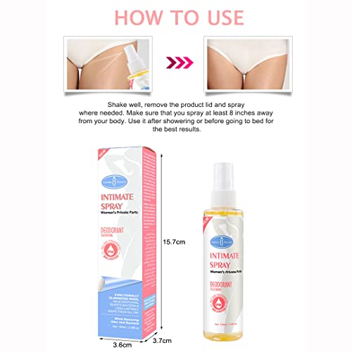 AICHUN BEAUTY Intimate Spray Deodorant Armpits Feet Tightening Vagina PH Balanced Private AICHUN BEAUTYAu supplements