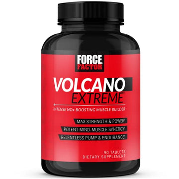 Force Factor Volcano Extreme Pre Workout Nitric Oxide Booster Supplement for Men Force FactorAu supplements