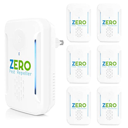 Ultrasonic Pest Repeller, Indoor Ultrasonic Repellent for Roach, Rodent ZEROPESTUS supplements