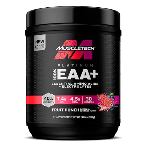 MuscleTech | Platinum 100% EAA+| Essential Amino Acids| Muscle Strength Builder MuscleTechUS supplements