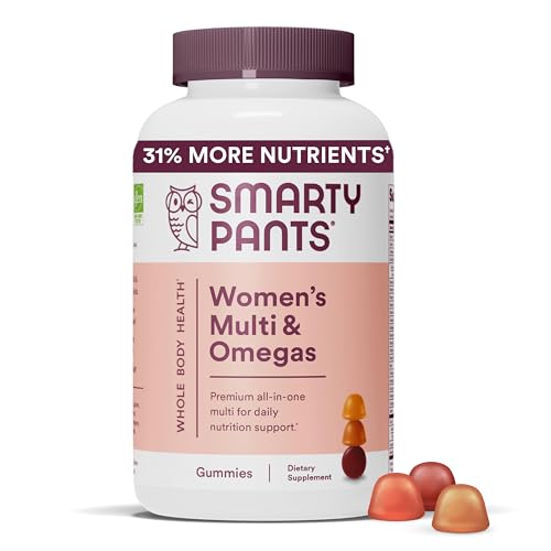 SmartyPants Women's Multivitamin Gummies: Omega 3 Fish Oil (EPA/DHA), Methylfolate SmartyPantsAu supplements