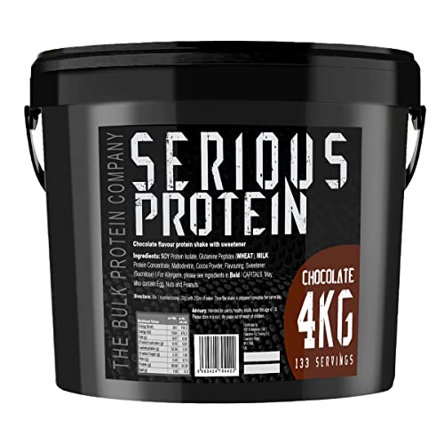 The Bulk Protein Company – SERIOUS PROTEIN – Protein Powder – 4kg – Low Carb The Bulk Protein CompanyUS supplements