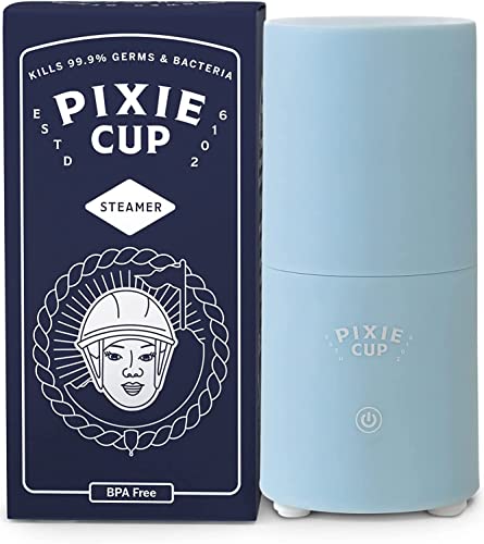 Pixie Menstrual Cup & Disc Steamer Sterilizer 2.0 - Kills 99.9% of Germs with Cleaner Steam Pixie CupAu supplements