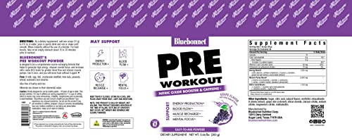 BlueBonnet Nutrition Extreme Edge Pre workout, Increases Nitric Oxide (NO) levels BluebonnetAu supplements