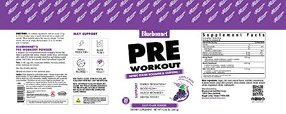 BlueBonnet Nutrition Extreme Edge Pre workout, Increases Nitric Oxide (NO) levels BluebonnetUS supplements