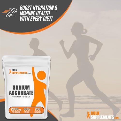 BulkSupplements.com Sodium Ascorbate Powder - Antioxidant Powder - Sodium Ascorbate BulksupplementsUS supplements