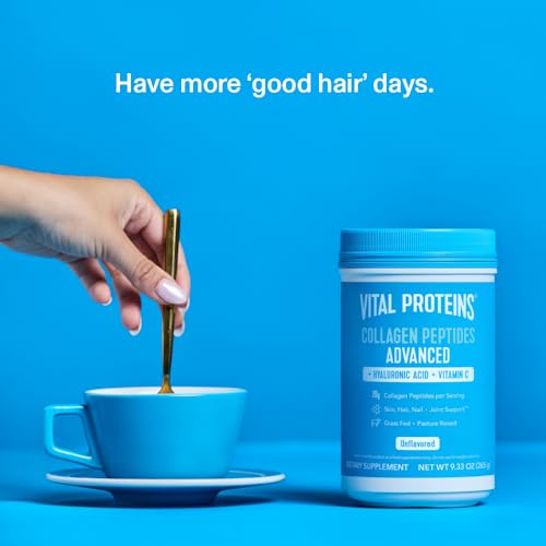 Vital Proteins Collagen Peptides with Hyaluronic Acid and Vitamin C, Shrink-Wrapped Vital ProteinsUS supplements