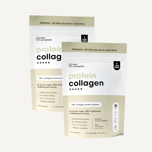 Feel Complete - High Protein Collagen - Premium Type 1 & 3 Hydrolysed Bovine Collagen Feel CompleteAu supplements