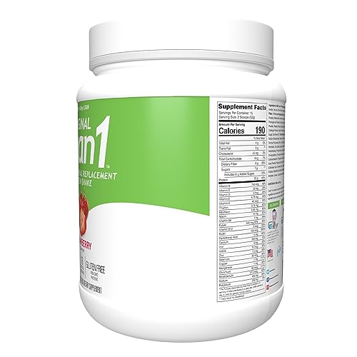 Lean1 Strawberry, 15 Serving tub, Fat Burning Meal Replacement by Nutrition53 N53US supplements