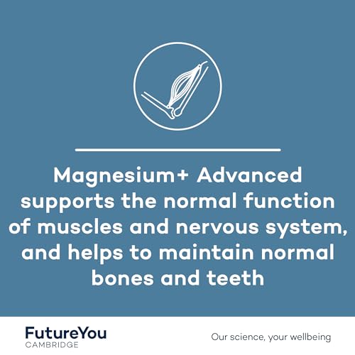FutureYou Magnesium+ Advanced (28 Capsules). High Strength Magnesium Supplements for Women & Men FutureYou CambridgeAu supplements