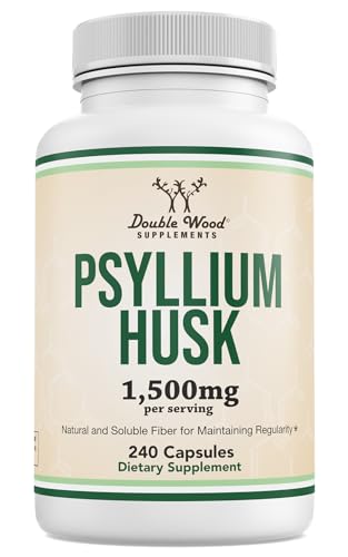Double Wood Supplements Psyllium Husk Capsules Fiber Supplement Double Wood SupplementsAu supplements