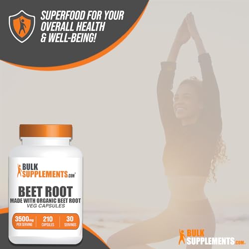 BULKSUPPLEMENTS.COM Beet Root Capsules - Beetroot Supplement, Beet Root Pills BULKSUPPLEMENTS.COMUS supplements