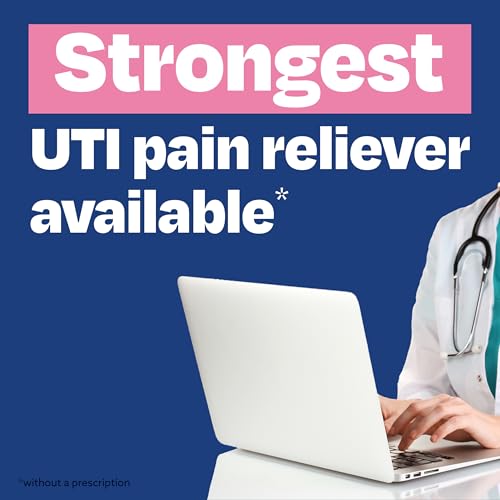 Cystex Maximum-Strength UTI Pain Relief Tablets - 99.5 mg Phenazopyridine HCl for Fast Relief of Burning, Urgency, & Bladder Discomfort - Non-Staining, Fast-Acting Formula - 24-Count CystexAu supplements