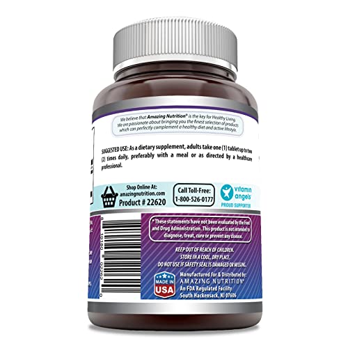 Amazing Formulas L-Carnitine Fumarate 1000Mg 120 Tablets Supplement | Amino Acid Amazing NutritionUS supplements