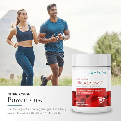 Juvenon BloodFlow-7 Nitric Oxide Supplement with Nitrosigine JuvenonUS supplements